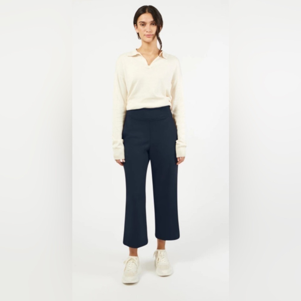 FIG ALVISO PANTS 7/8 LENGTH NAVY BLUE SIZE 12